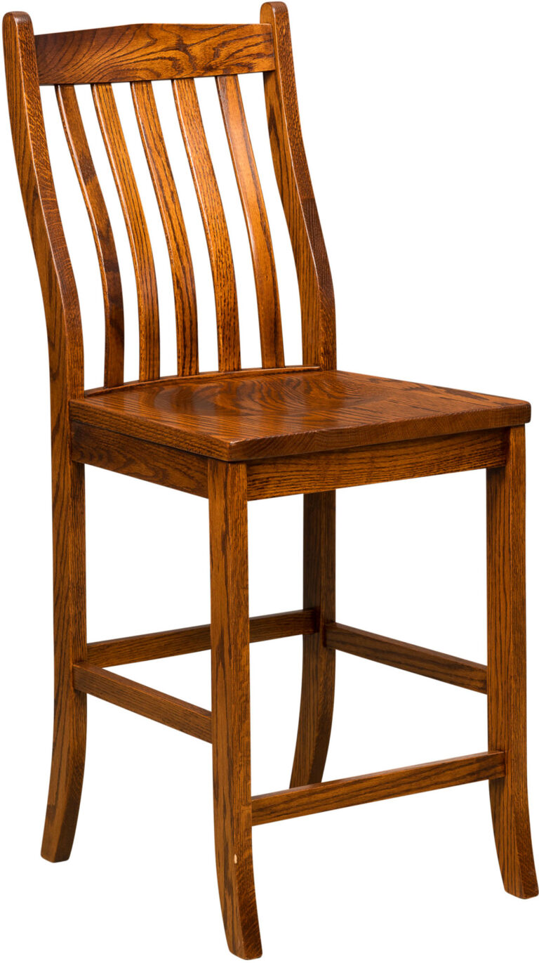 Amish Lincoln Bar Stool