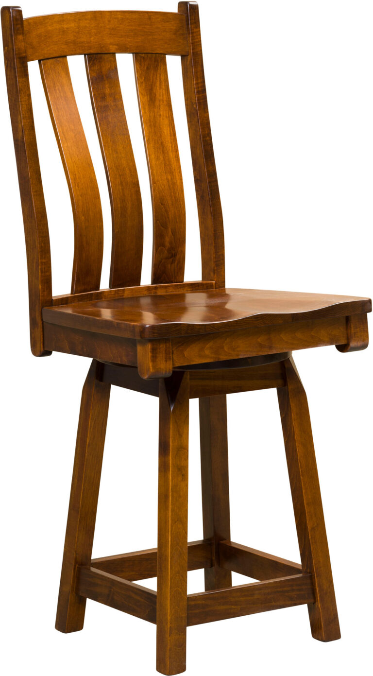 Amish Preston Swivel Barstool