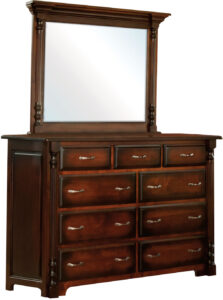 Ashley Style Dresser with Mirror
