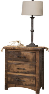 Barn Floor Style Nightstand