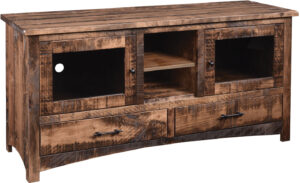 Barn Floor Style Wide TV Stand
