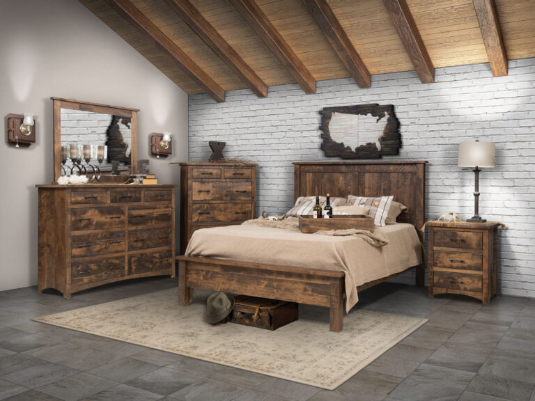 Custom Barn Floor Bedroom Collection