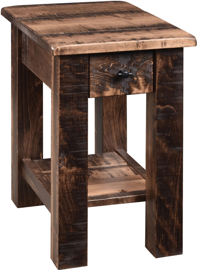 Custom Barn Floor Chair Side Table
