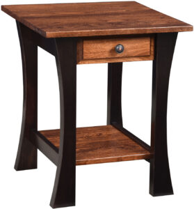 Cove Style End Table