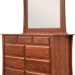 Cove Dresser with Mirror