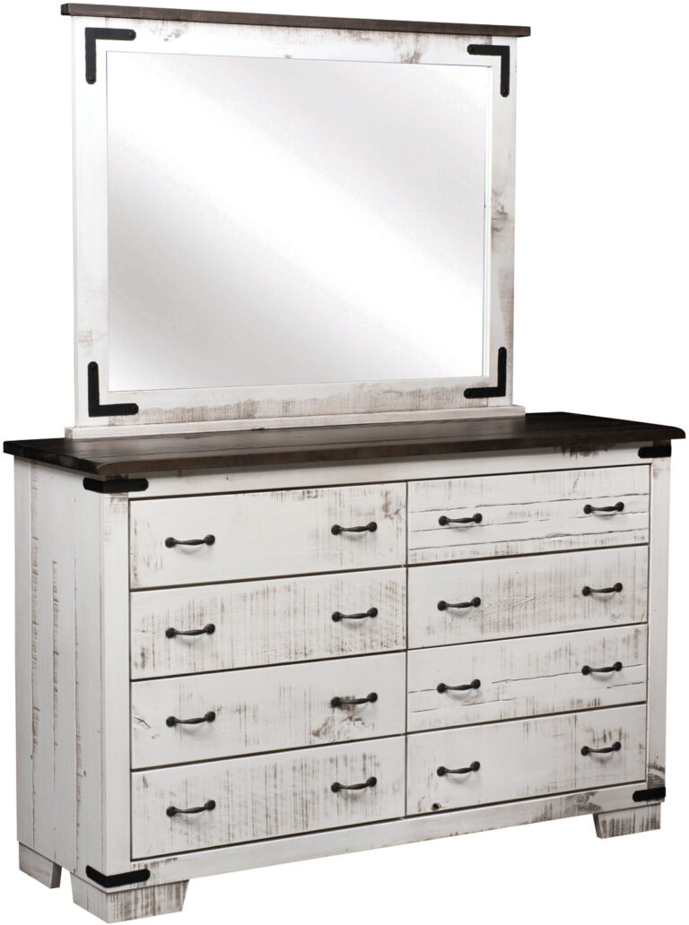 Custom Old Tymes High Dresser with Mirror