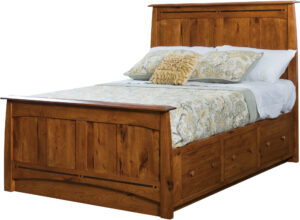 Boulder Creek Style Platform Bed