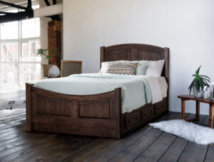 Bow Panel Platform Bed