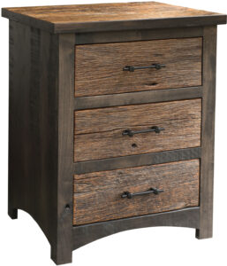 Reclaimed Barn Floor Nightstand