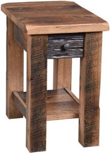 Reclaimed Post Mission Style Side Chair