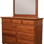 Rockwell Style Dresser with Mirror