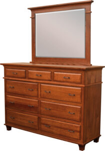 Rockwell Style Dresser with Mirror