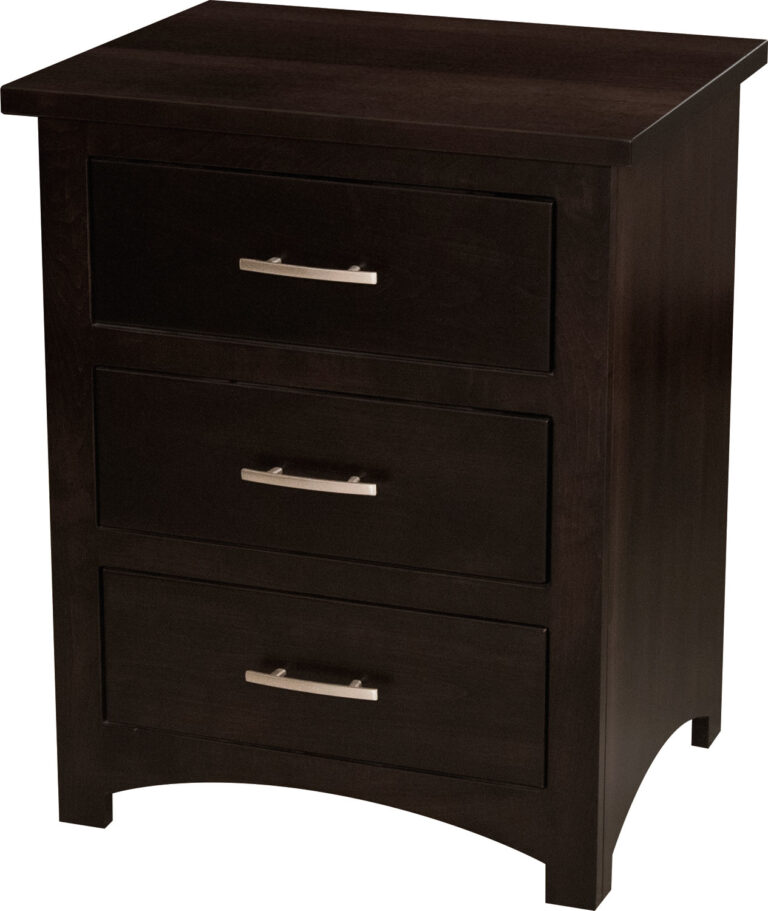 Custom Tersigne Mission 3 Drawer Nightstand