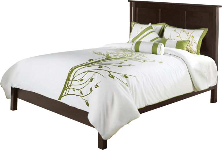 Custom Tersigne Mission Bed with Low Foot-Board