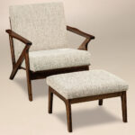 Malaya Style Chair and Footstool