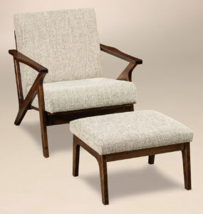 Malaya Style Chair and Footstool