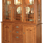 Gettysburg Three-Door Hutch