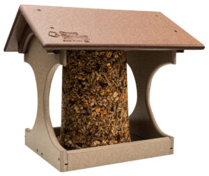 Suet Log Feeder