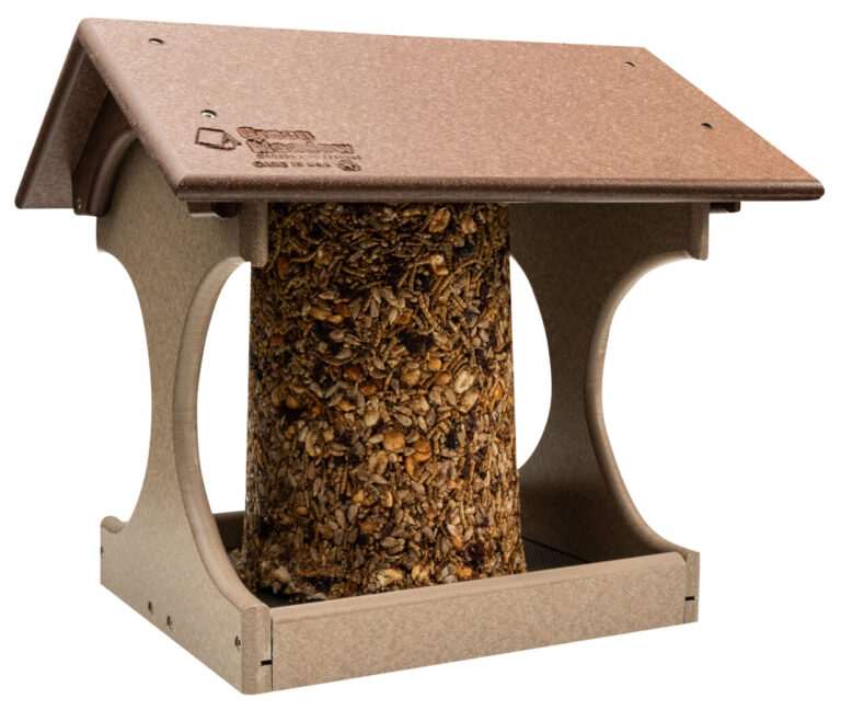 Custom Suet Log Feeder