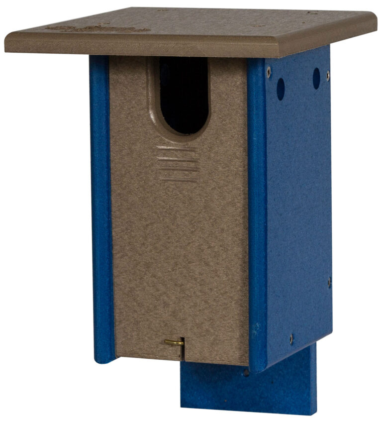 Custom Small Blue Bird House