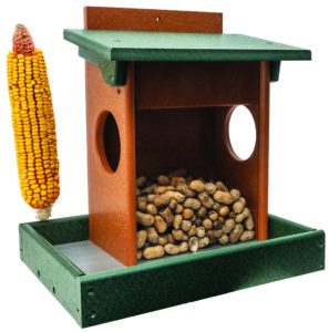 Small Squirrel House Feeder