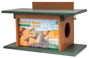 Squirrel House Feeder