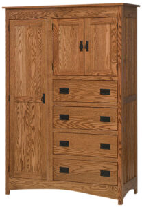 Schwartz Mission Hardwood Chifforobe