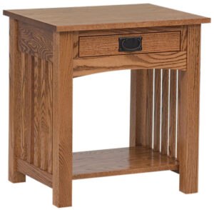 Schwartz Mission Open Nightstand