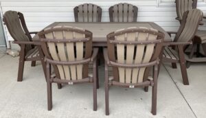 Outdoor Dining Set Ready for Pick Up