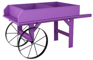 Medium Poly-Lumber Flowering Cart