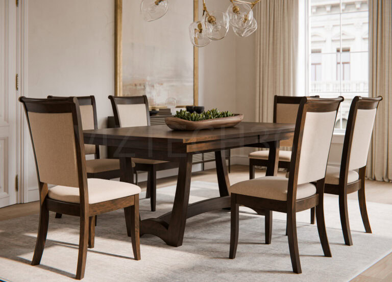 Custom Hannah Trestle Table Set