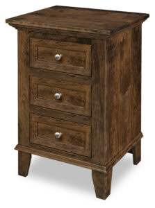 Arlington Three Drawer Nightstand