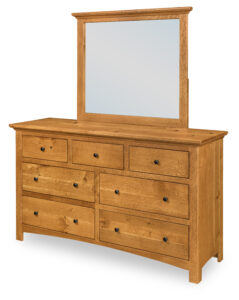 Canton Seven Drawer Dresser with Mirror