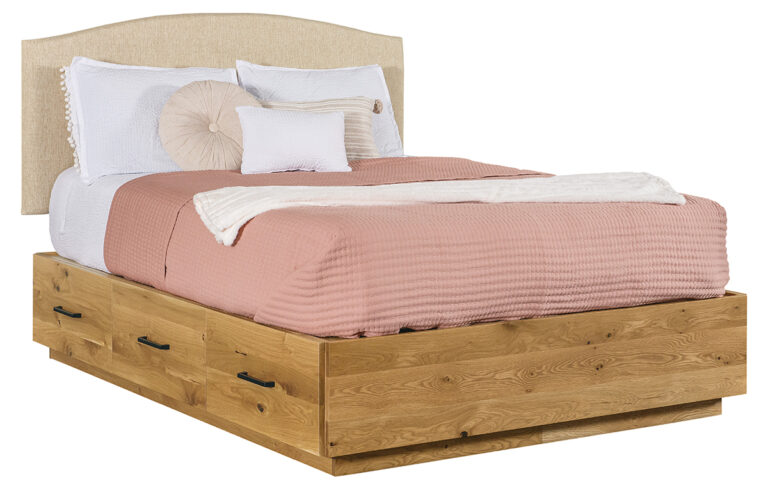 Custom Arcadia Platform Bed