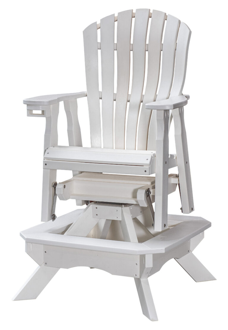 Custom Bentback Bar Height Swivel Glider