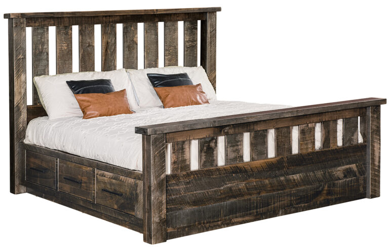 Custom Glendale King Platform Bed