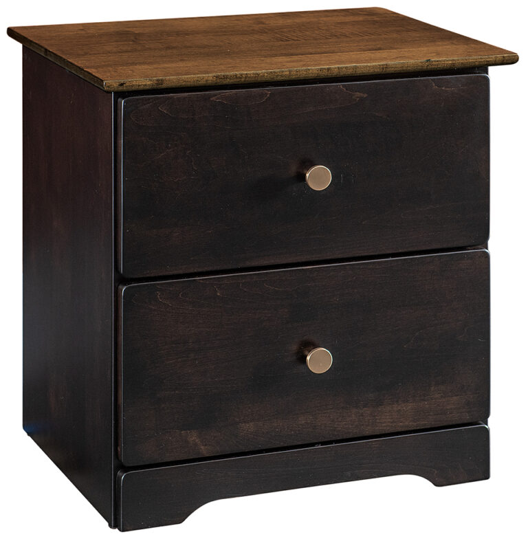 Custom Harlow 2 Drawer Nightstand