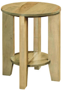 Macy Round End Table