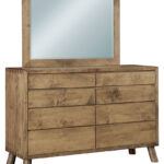 Troy Collection Dresser with Mirror