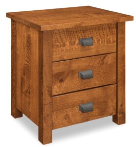 Beaumont Three Drawer Nightstand