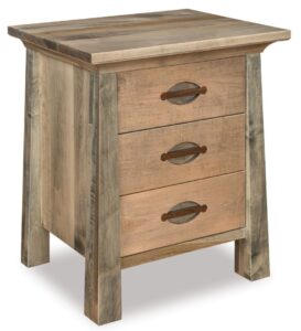 Edgewood Three Drawer Nightstand