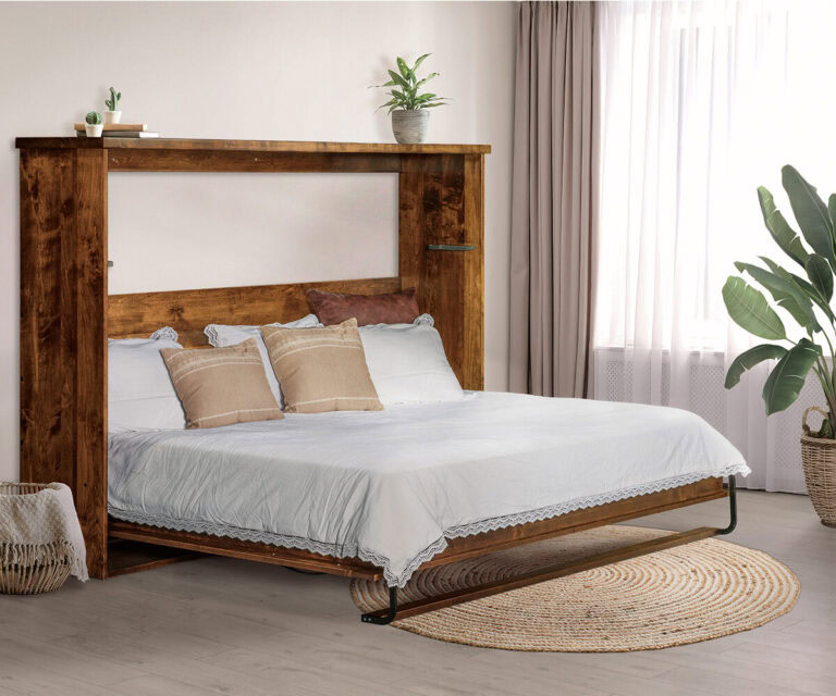 Custom Horizontal Murphy Bed Room Setting
