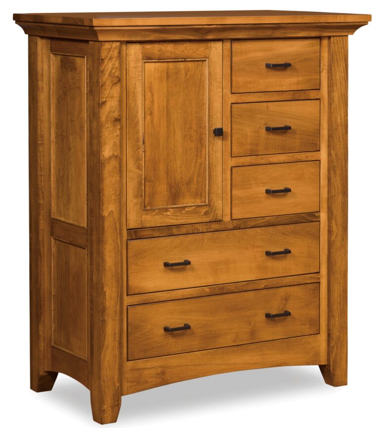 Custom Legacy One Door Five Drawer Chest