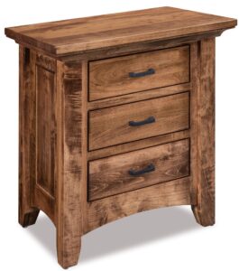 Legacy Three Drawer Nightstand