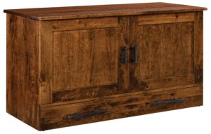 Mission Rustic Mobile Murphy Bed