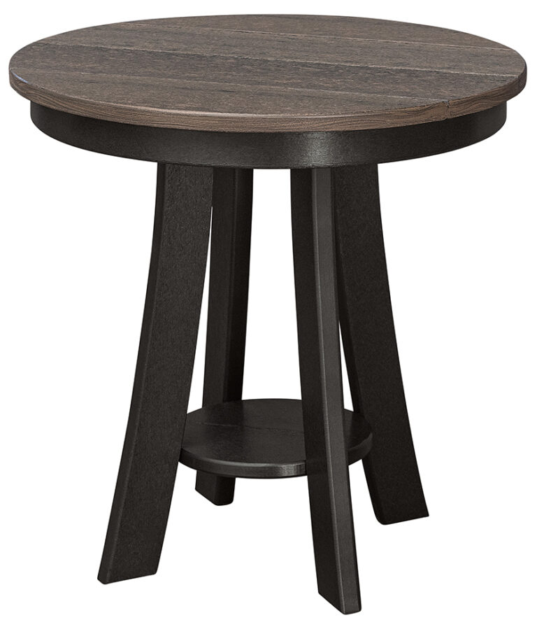 Custom Round End Table