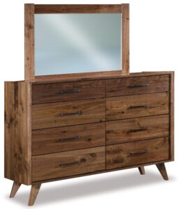 Yukon Eight Drawer Dresser with Mirror