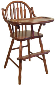 Arrow Back High Chair