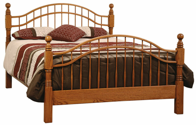Custom Laurel Victorian Bed