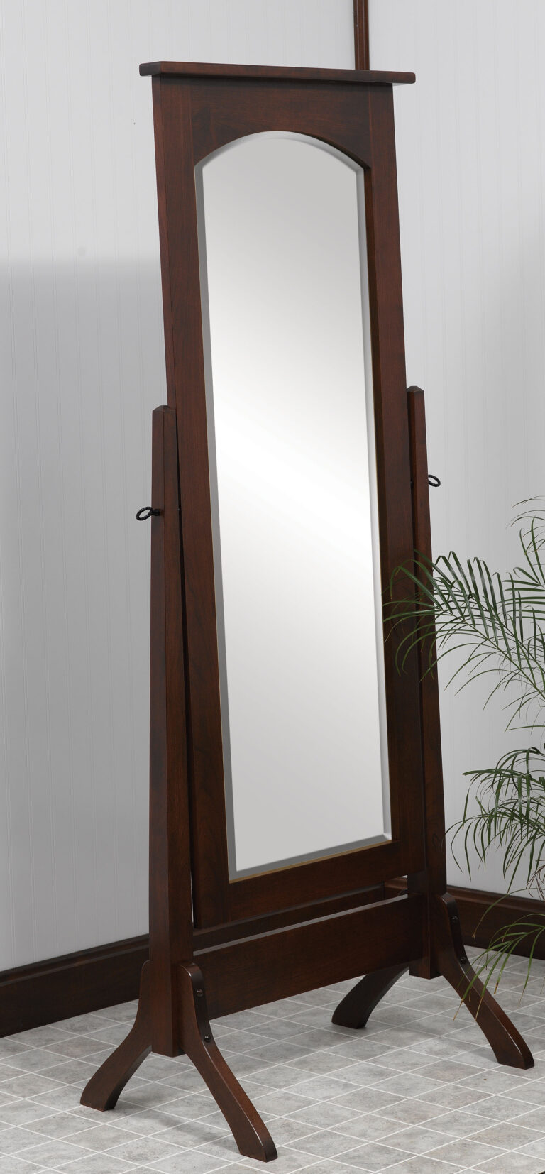Custom Classic Shaker Cheval Mirror